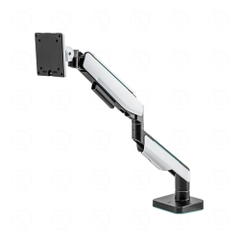 Giá treo màn hình Human Motion T9 Pro 2 (1 màn hình/ 22inch - 43inch/ Trắng/ Gắn bàn)