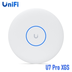 U7-Pro-XGS UniFi U7 Pro XGS Wi-Fi 7 Indoor Access Point (Không bao gồm nguồn POE)