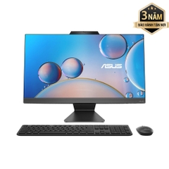 Máy tính để bàn All in One ASUS M3402WFAK-BA038W (AMD Ryzen 5 7520U | 8GB | 512GB | AMD Radeon | 23.8 inch FHD | Win 11 | Đen)