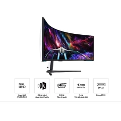 Màn Hình Gaming SAMSUNG Odyssey Neo G9 G95NC LS57CG952NEXXV (Cong - 57 inch - VA - DUHD - 240Hz - 1ms)