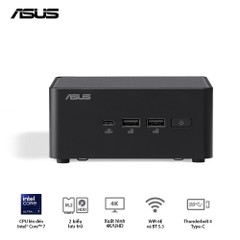 Bộ Mini PC Asus NUC 14 PRO Tall RNUC14RVHI3 (i3- 100U/ 2xNVMe, SATA/ 2x HDMI 2.1/2x DP 1.4a/ VESA MOUNT)