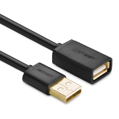 Cáp USB 2.0, 1 đầu đực, 1 đầu cái 2.0, mạ vàng 2M UGREEN 10316