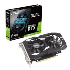 Cạc màn hình Asus Dual GeForce RTX 3050 6GB (GDDR6/ 96 bit)