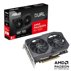 Cạc màn hình Asus Dual RX 7600 EVO OC Edition 8GB GDDR6