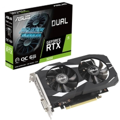 Cạc màn hình Asus Dual GeForce RTX 3050 OC Edition 6GB (GDDR6/ 96 bit)