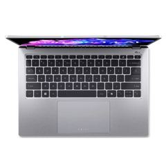 Laptop Acer Swift Go AI 2024 SFG14-73-71ZX (Ultra 7 155H/ 16GB/ 512GB SSD/ 14 inch 2.8K/ Win11/ Silver/ Vỏ nhôm/ 1Y)
