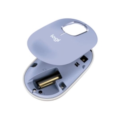 Chuột không dây Logitech POP Emoji (Bluetooth/Wireless/ Tím)