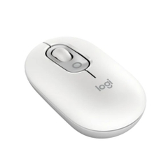 Chuột không dây Logitech POP Emoji (Bluetooth/Wireless/ Trắng)