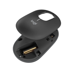 Chuột không dây Logitech POP Emoji (Bluetooth/Wireless/ Đen)