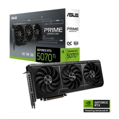 Card đồ họa AsuCard đồ họa Asus Prime GeForce RTX 5070 Ti 16GB OC Edition (GDDR7/ 256 bit)s Prime GeForce RTX 5080 16GB OC Edition (GDDR7/ 256 bit)