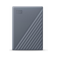 Ổ cứng di động Western 4Tb My Passport Silicon Grey (Type-C và USB3.2/ Xám)