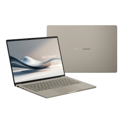 Laptop Asus Zenbook 14 UX3407QA-QD299WS (Snapdragon X X1 26 100/ 16GB/ 512GB SSD/ 14 inch WUXGA/ Win 11/ Office/ Be/ Vỏ nhôm)