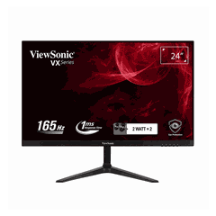Màn hình Viewsonic VX2418-P-MHD ( 23.8 inch/FHD/VA/ AMD FreeSync™ Premium/165Hz/1ms/250nits/loa kép/DP )