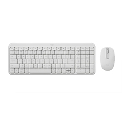 Bộ bàn phím chuột không dây Logitech MK250 (Bluetooth/ Trắng)