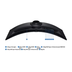 Màn hình gaming Samsung Odyssey G9 LS49FG912EEXXV (49Inch/ DQHD (5120x1440)/ 1ms/ 144Hz/ 350cd/m2/ VA)