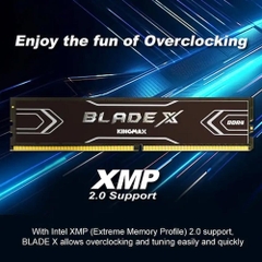 Ram PC Kingmax Blade X 8GB DDR4 3200MHz (KM-LD4A-3200-08GSBB16)