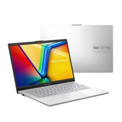 Laptop Asus Vivobook Go 14 E1404FA-EB935W (R5 40/ 16GB/ 512GB SSD/ 14 inch FHD/ 60HZ/ Win11/ Silver)