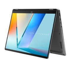 Laptop Asus Vivobook 14 Flip TP3407AA-SG029W (Ultra 7 355/ 16GB/ 512GB SSD/ 14 inch WUXGA Touch/ Win11/ Silver/ Vỏ nhôm)