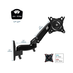 Giá treo màn máy tính North Bayou F150 (17 inch - 27 inch) (Gắn tường )