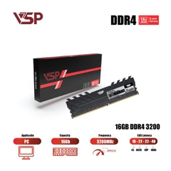 Ram PC VSP DDR4 16GB (1x16GB) - 3200MHz
