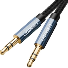 Cáp audio 3.5mm dài 3m dây bọc dù đầu bọc hợp kim Ugreen 10688