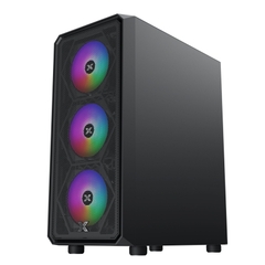 Vỏ máy tính Xigmatek DUO X 3F (eATX/ Màu đen/ 3fan)