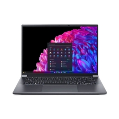 Laptop Acer Swift X AI SFX14-72G-77F9 (NX.KR7SV.004) (Ultra 7 155H/32GB RAM/1TB SSD/RTX 4050 6G/14.5 inch OLED 2.8K/Win 11/Vỏ nhôm/Xám)