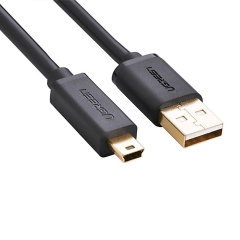 Cáp USB mini sang USB 2.0 mạ vàng 3M UGREEN 10386