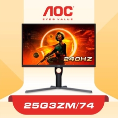 Màn Hình Gaming AOC 25G3ZM (24.5 inch / FHD / VA / 240Hz / 0.5ms)