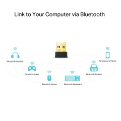 USB Wi-Fi + Bluetooth 4.2 AC600 TP-Link Archer T2UB Nano