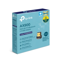 Cạc mạng không dây TP-Link USB Archer TX10UB Nano (Chuẩn AX/ AX900Mbps/ Bluetooth)