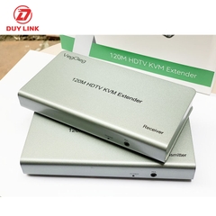 Bộ Kéo Dài HDMI 4K@30Hz KVM Dài 120 Mét – Hỗ Trợ USB và Âm Thanh VegGieg V-HD011 chính hãng