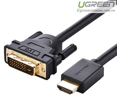 Cáp HDMI to DVI 24+1 dài 5m chính hãng UGREEN 10137