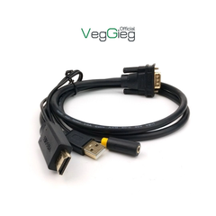 Cáp chuyển HDMI Sang VGA 1.5m Veggieg V-Z101