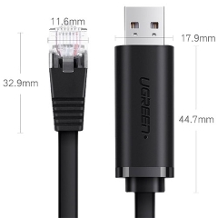 Cáp lập trình Console USB to RJ45 FTDI chính hãng Ugreen 50773