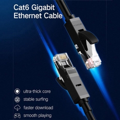 Cáp mạng LAN CAT6 UTP Ugreen 20169 40M màu Đen