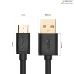 Cáp USB type C ra USB 3.0 sạc nhanh 3A và truyền dữ liệu 5gbps Ugreen 30934 1M