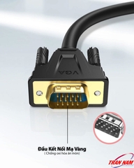 Cáp VGA Dài 1.5M Mạ Vàng Hỗ Trợ Full HD Jasoz T-C102