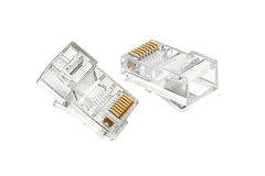 Đầu mạng RJ45 Cat6 AMTAKO 63P, hạt nhựa trong suốt (100c/hộp)
