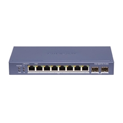 Smart Switch PoE Hikvision DS-3E1510P-SI-8P2F (8 x 10/100/1000M PoE Ports, 2 x 100/1000M SFP)