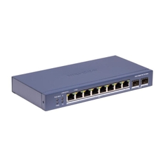 Smart Switch PoE Hikvision DS-3E1510P-SI-8P2F (8 x 10/100/1000M PoE Ports, 2 x 100/1000M SFP)