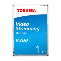 Ổ cứng HDD Toshiba AV V300 1TB 3.5 inch, 5700RPM, SATA, 64MB Cache (HDWU110UZSVA)