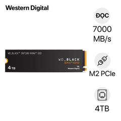Ổ cứng SSD WD Black SN7100 NVME PCIe Gen4 x4 M.2 2280 4TB