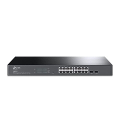 Switch Smart JetStream 16-Cổng Gigabit với 2 khe cắm SFP TP-LINK TL-SG2218