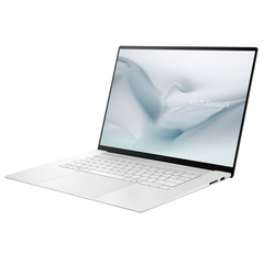 Laptop Asus Zenbook S16 UM5606GA-SS441W (AI 9 465/ 16GB/ 512GB SSD/ 16.0inch 3K/ 120Hz/ Win11/ White/ Vỏ nhôm/ Túi)