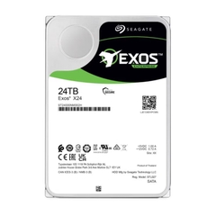 Seagate Exos 24TB X24 ST24000NM002H 7.2K RPM SATA-6Gb/s 3.5