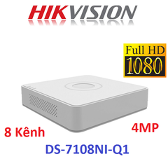 Đầu ghi hình camera IP 8 kênh Hikvision DS-7108NI-Q1 (Kết nối không dây)