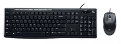 Bộ Bàn Phím Và Chuột Có Dây Logitech MK200