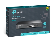 Bộ chuyển đổi tín hiệu 8 cổng Gigabit TP-LINK TL-SG1008 lắp Rack