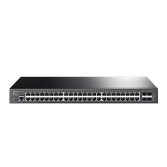 Switch Quản Lý JetStream 48-Cổng Gigabit L2+với 4 khe 10GE SFP+ TP-LINK TL-SG3452X